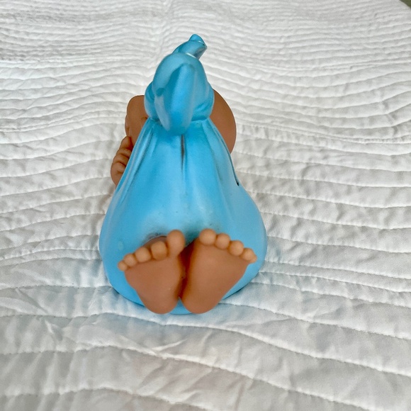 Vintage 1983 Vinyl Cabbage Patch Preemie Coin Bank - Picture 6 of 7